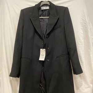 Long Zara coat NWT